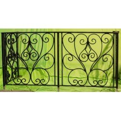 SCROLL PANEL RAILINGS  IVANA TRUMP