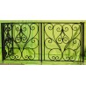 SCROLL PANEL RAILINGS  IVANA TRUMP