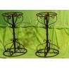 OLD IRON PLANTER STANDS