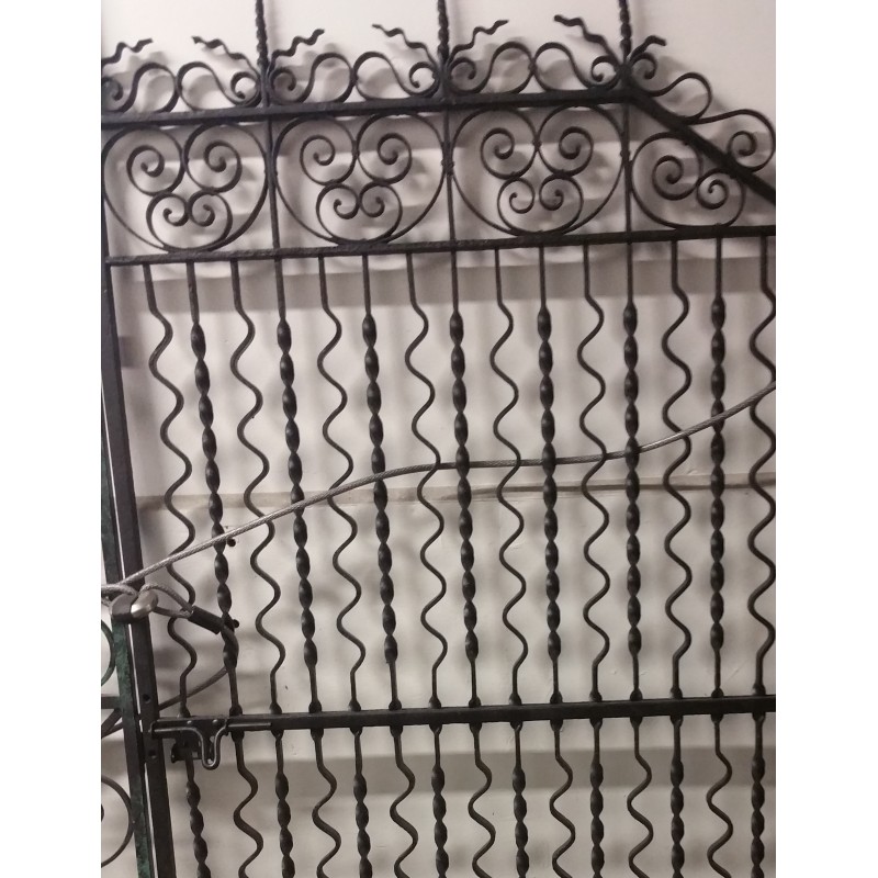 ANTIQUE HISTORICAL GATE FROM CHURCH