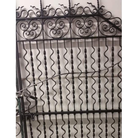 ANTIQUE HISTORICAL GATE FROM CHURCH