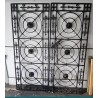 WROUGHT IRON HIBISCUS GATES