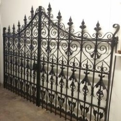 W-IRON DRIVE GATES