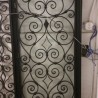 WROUGHT IRON ENTRY DOOR