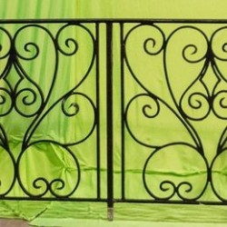 SCROLL PANEL RAILINGS  IVANA TRUMP